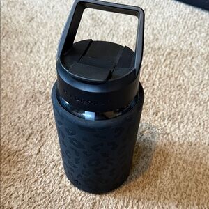 HydroJug Black Leopard Print Bottle